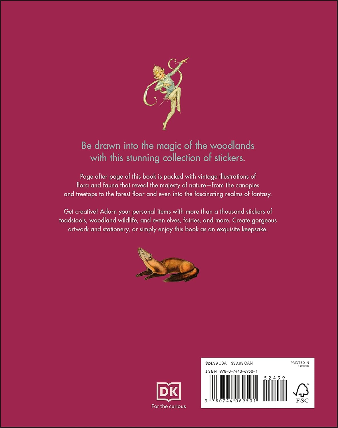 Forest Fairies Fungi Sticker Anthology