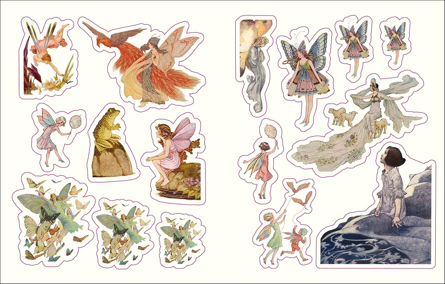 Forest Fairies Fungi Sticker Anthology