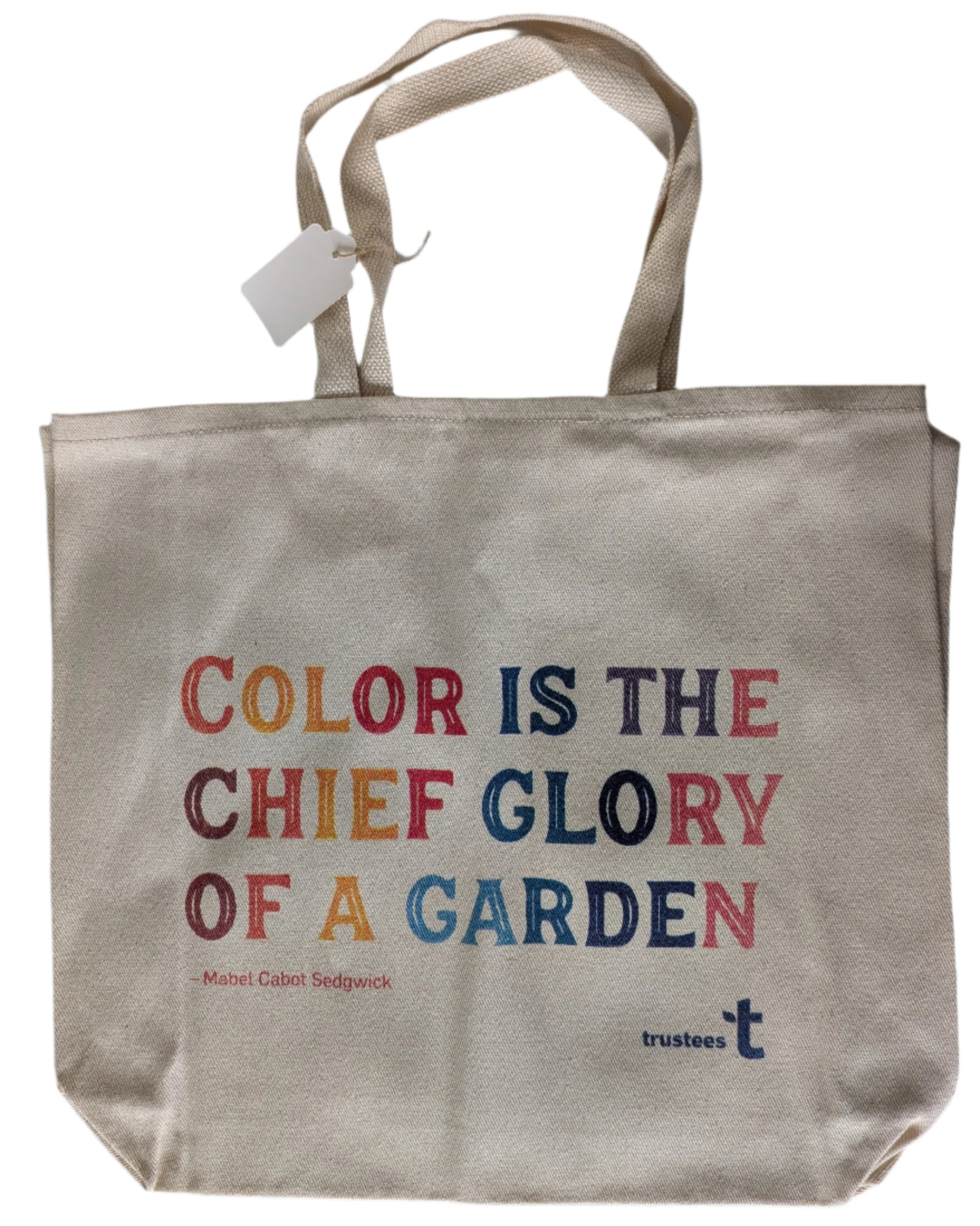 Tote Bag with Mabel Sedgwick Quote