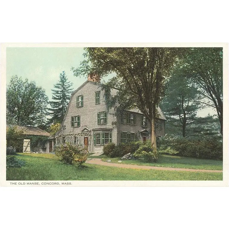 Old Manse Greeting Card