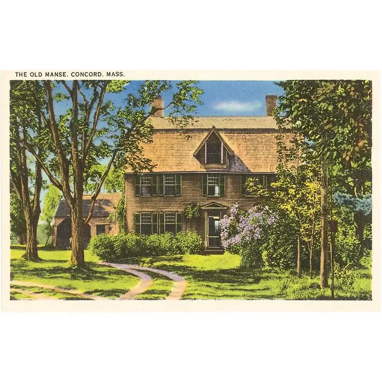 Old Manse Greeting Card