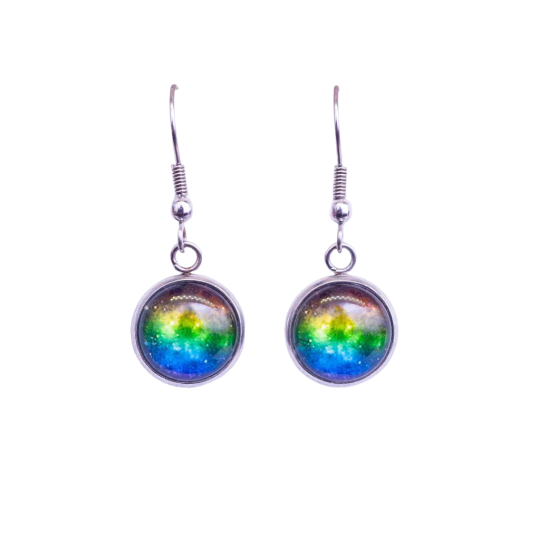 Rainbow Galaxy Earrings