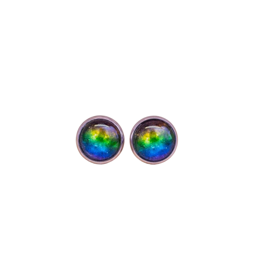 Rainbow Galaxy Earrings