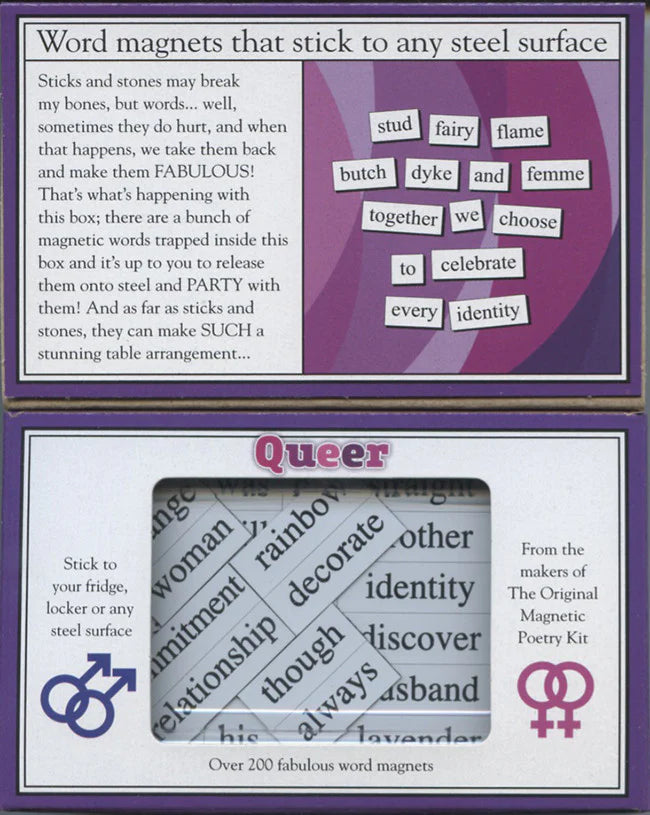 Queer Magnetic Poetry