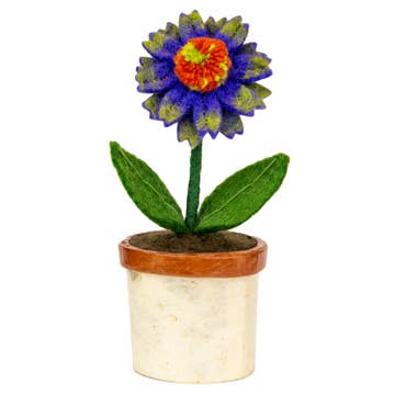 Felt Flower Pots