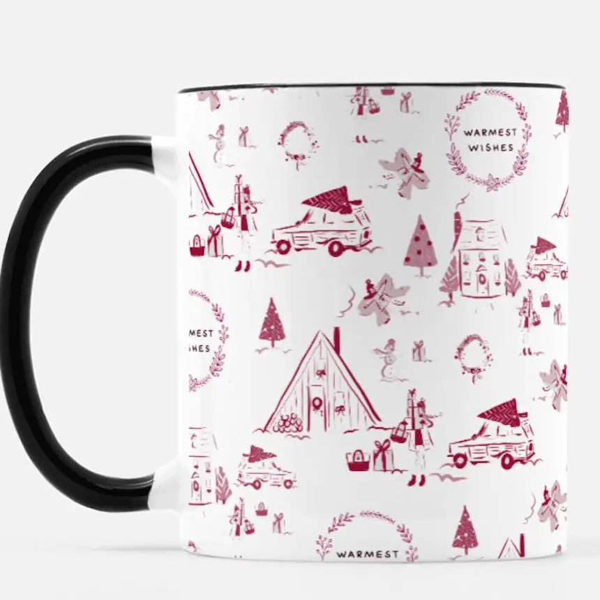 Jennifer Vallez Holiday Mugs