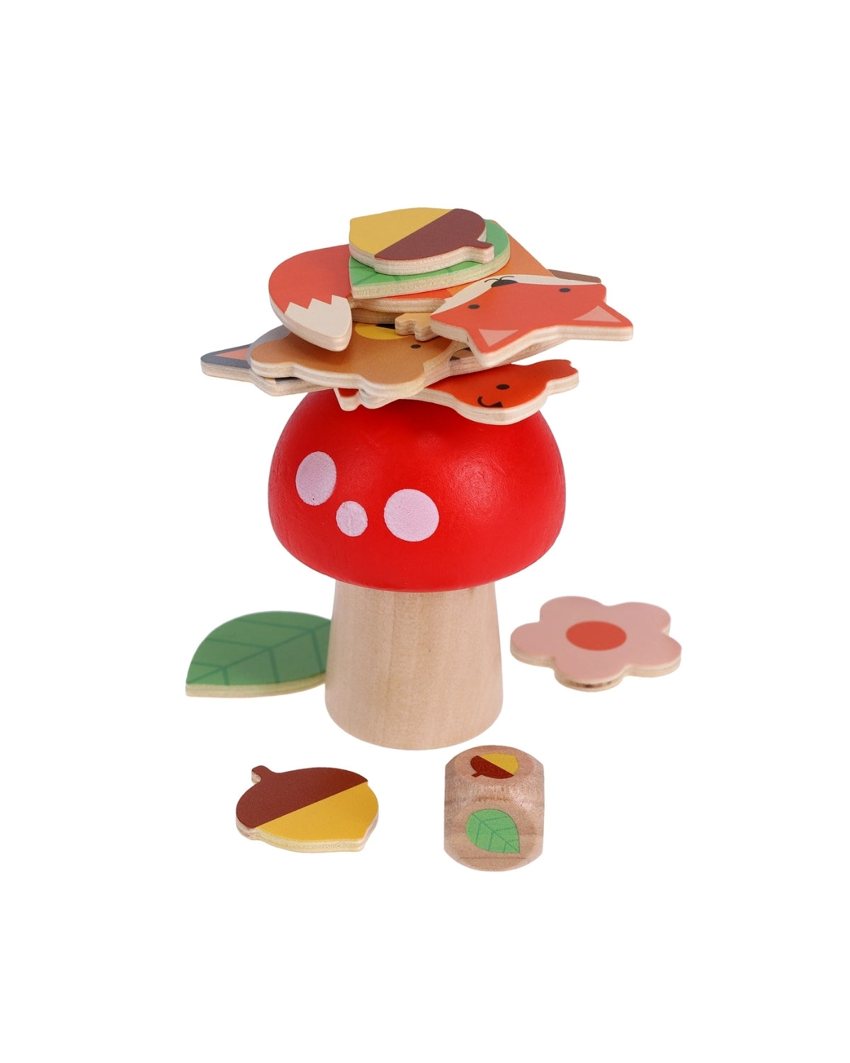 Woodland Wobble Stacking Game