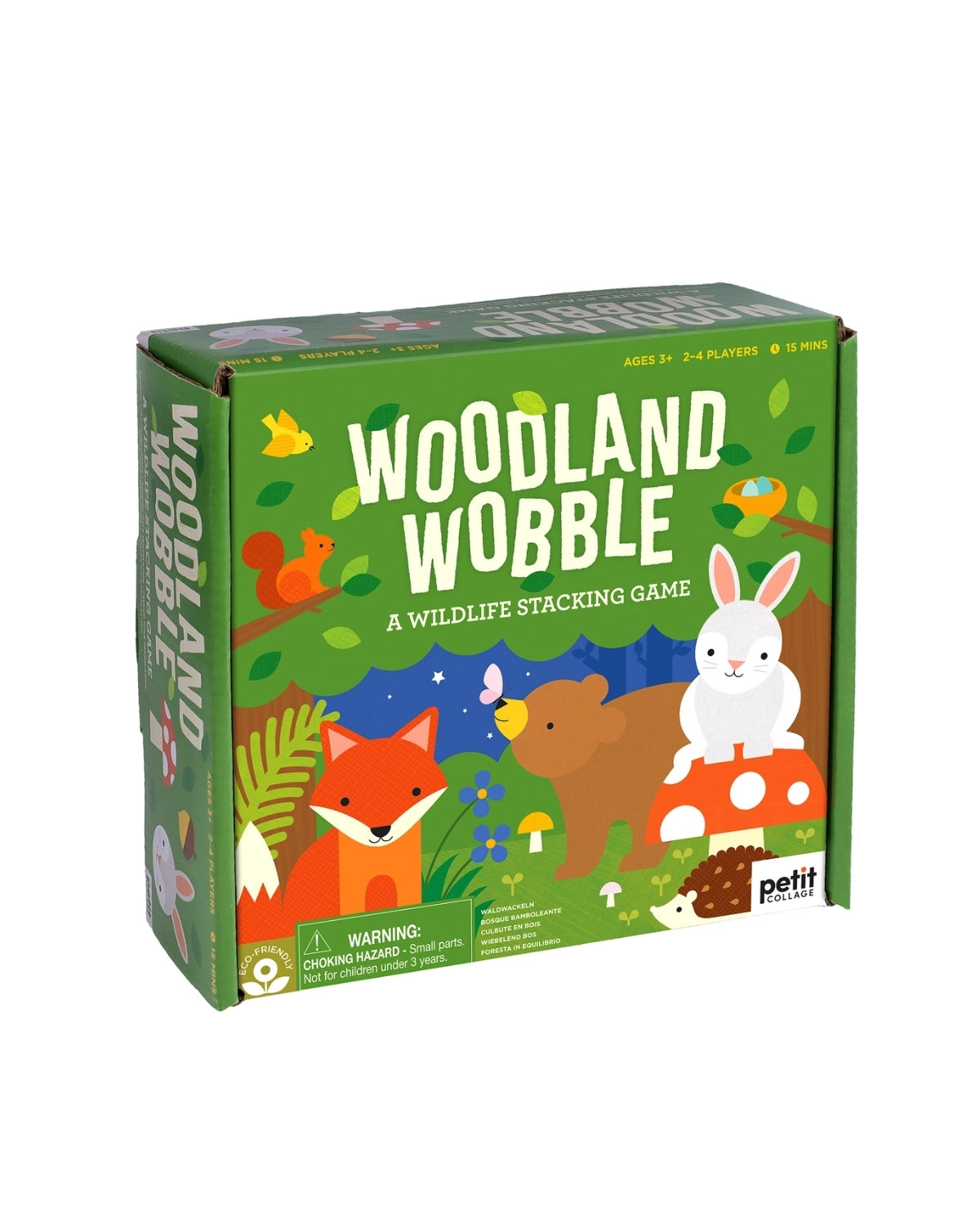 Woodland Wobble Stacking Game