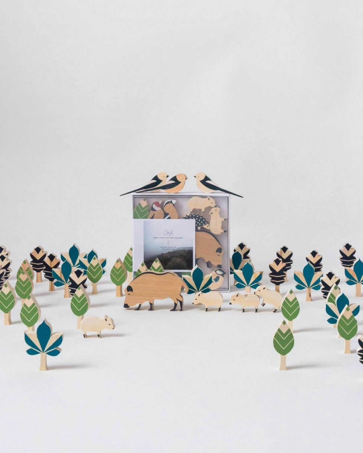 Forest Animals Wooden Play Set