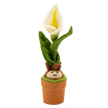 Felt Flower Pots