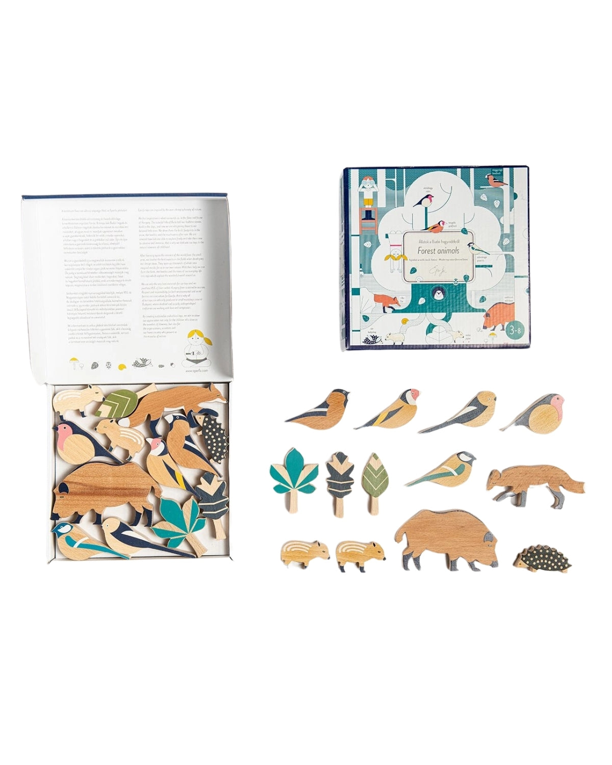 Forest Animals Wooden Play Set