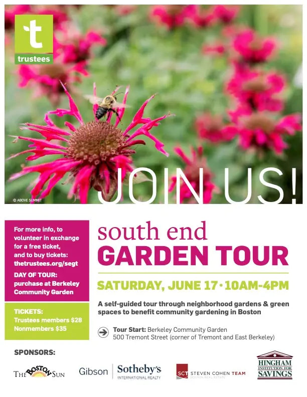 2024 South End Garden Tour Advertising