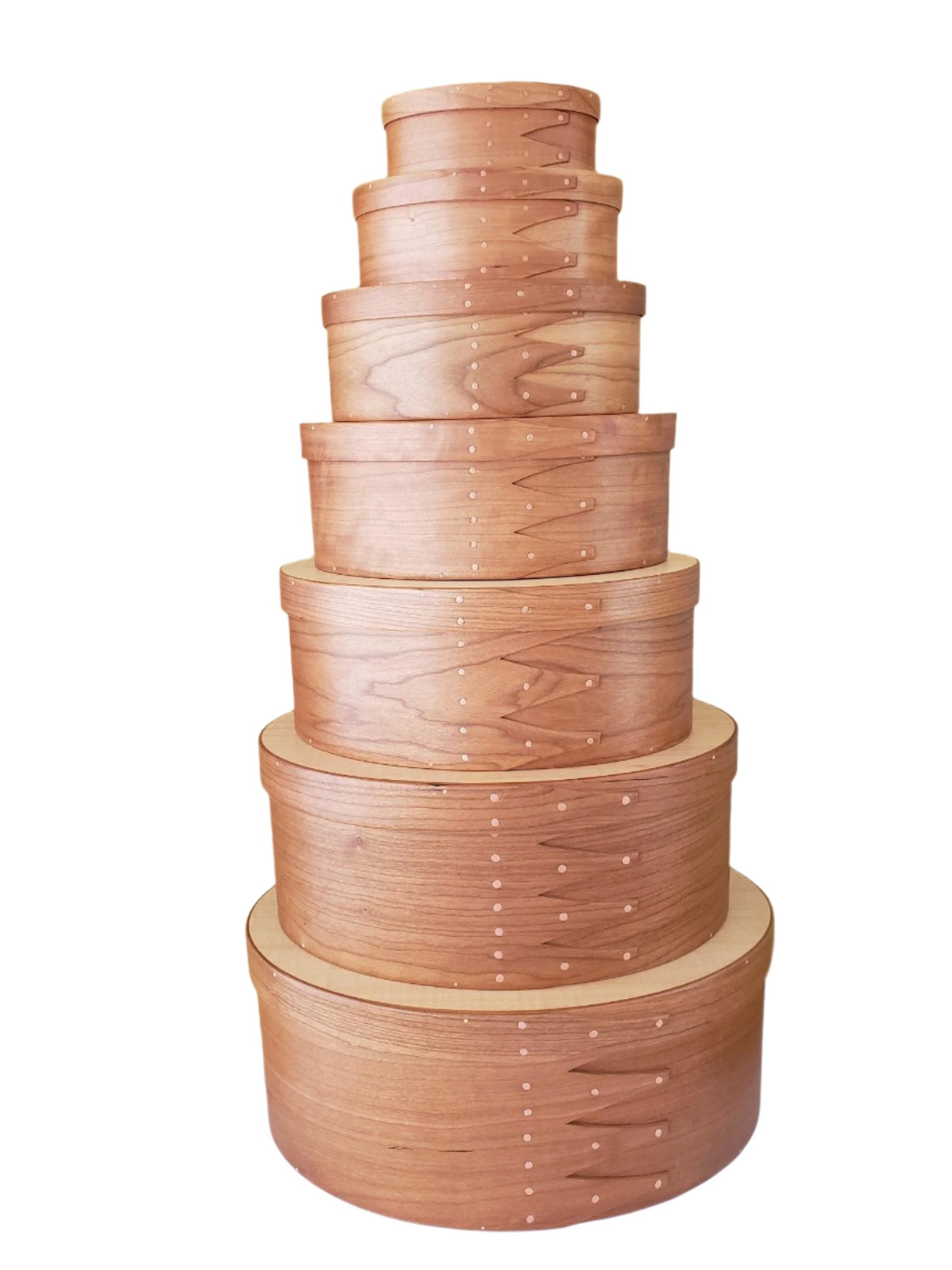 Shaker Boxes - Maple/Cherry