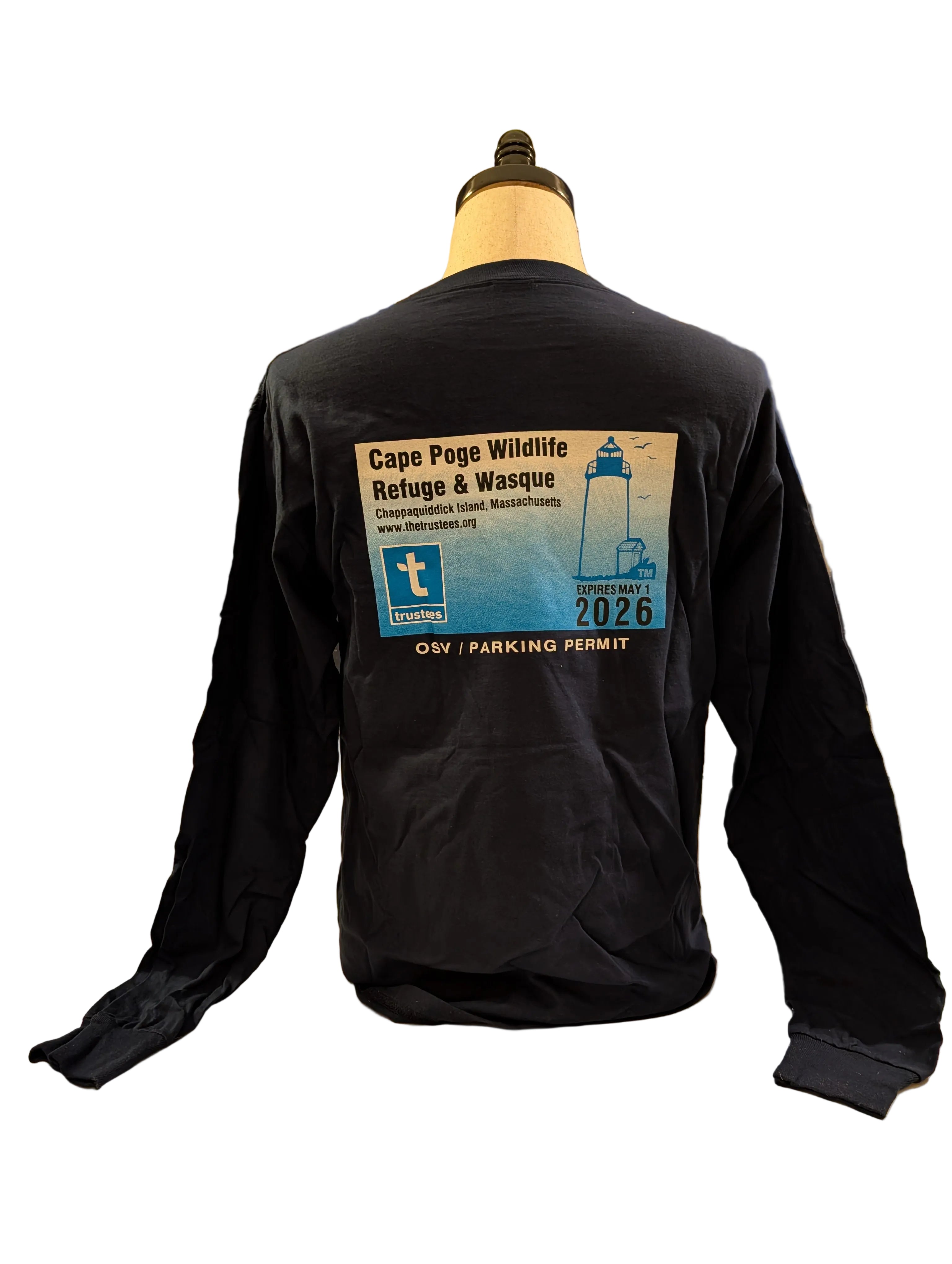 2026 Cape Poge Wildlife Rescue & Wasque Chappaquiddick Adult Long Sleeve Shirt