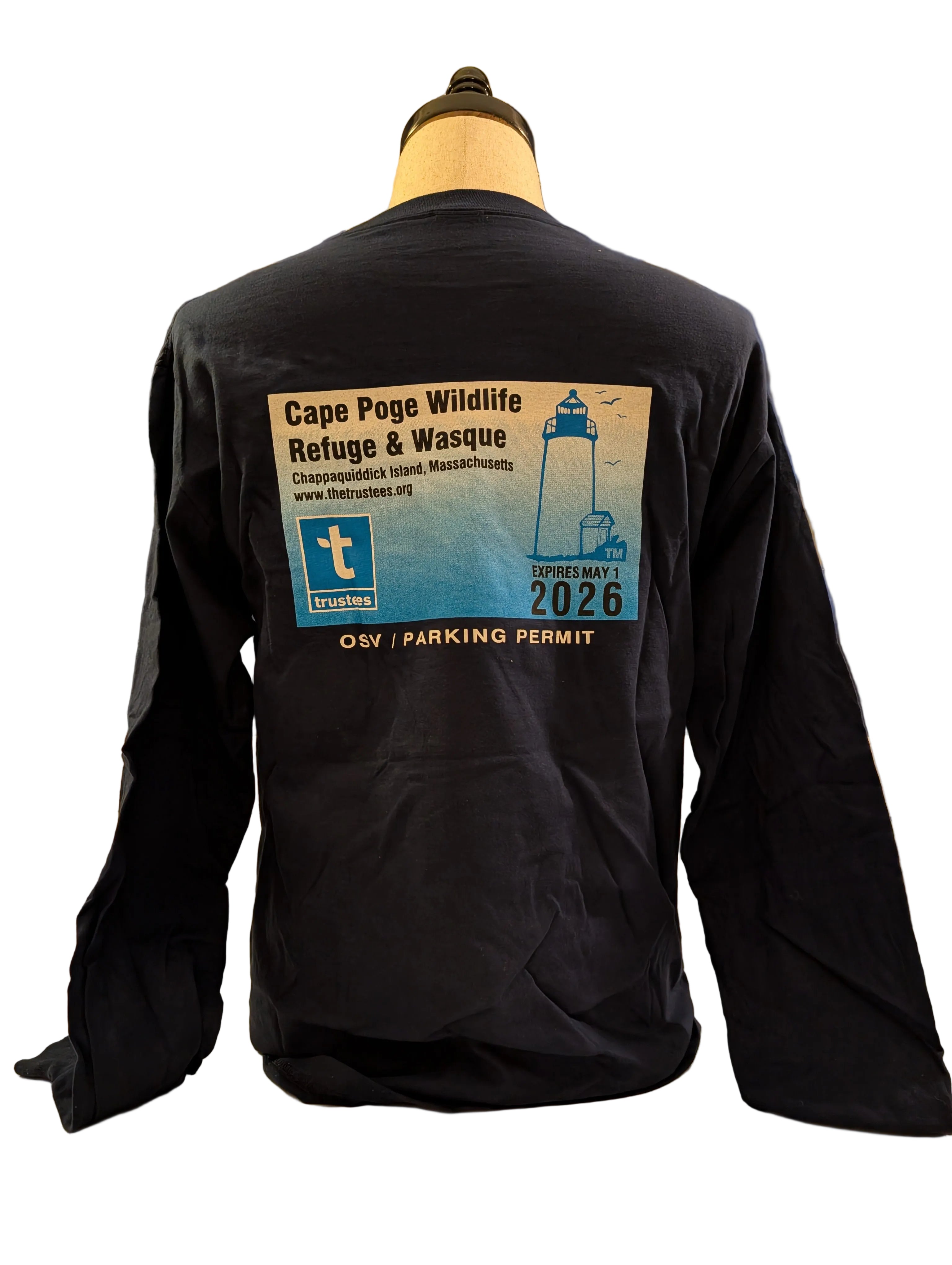 2026 Cape Poge Wildlife Rescue & Wasque Chappaquiddick Adult Long Sleeve Shirt