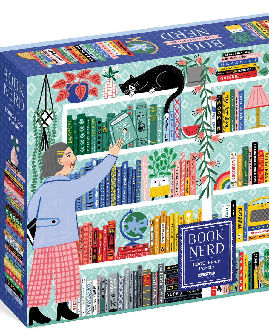 Book Nerd 1000-piece jigsaw puzzle