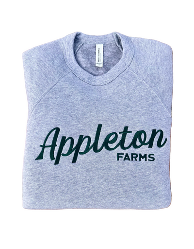 Appleton Farms - Embroidered Sweatshirt in Athletic Heather
