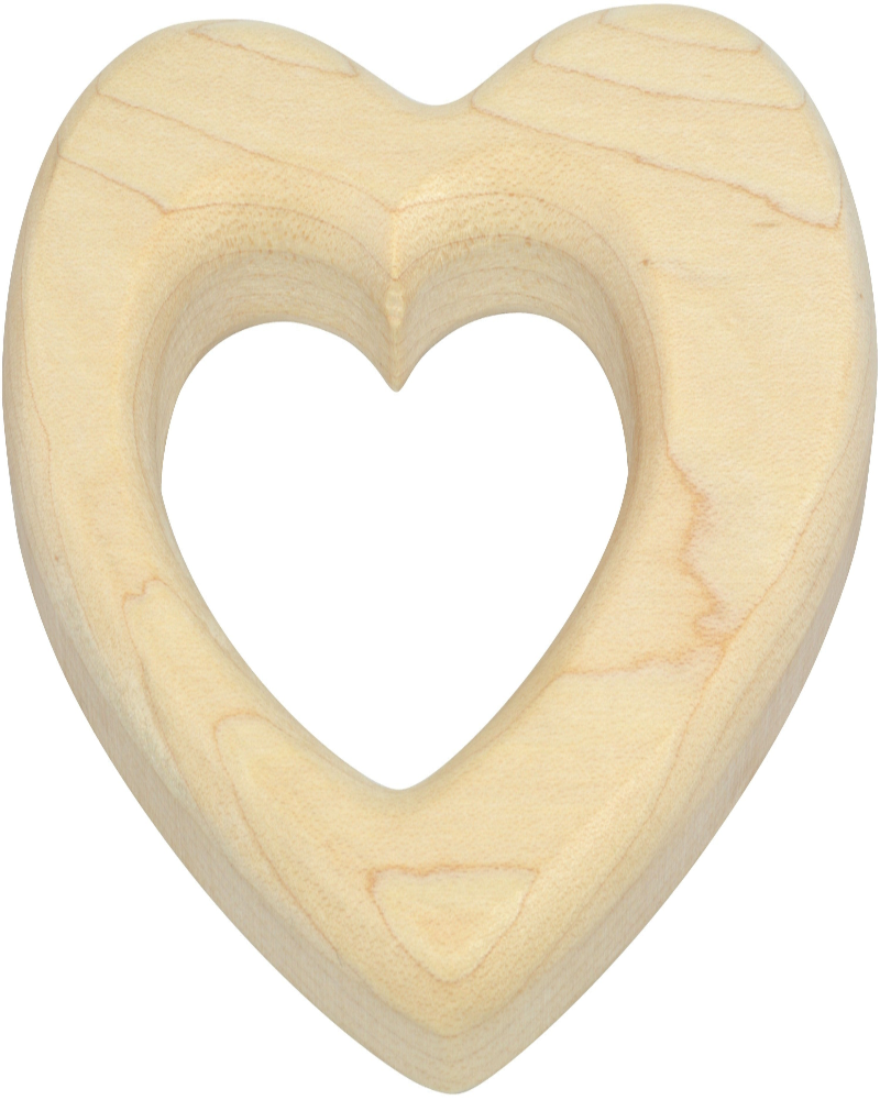 Wooden Heart Teether