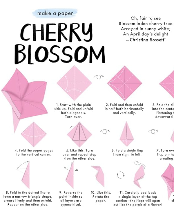Blossom Origami: National Trust