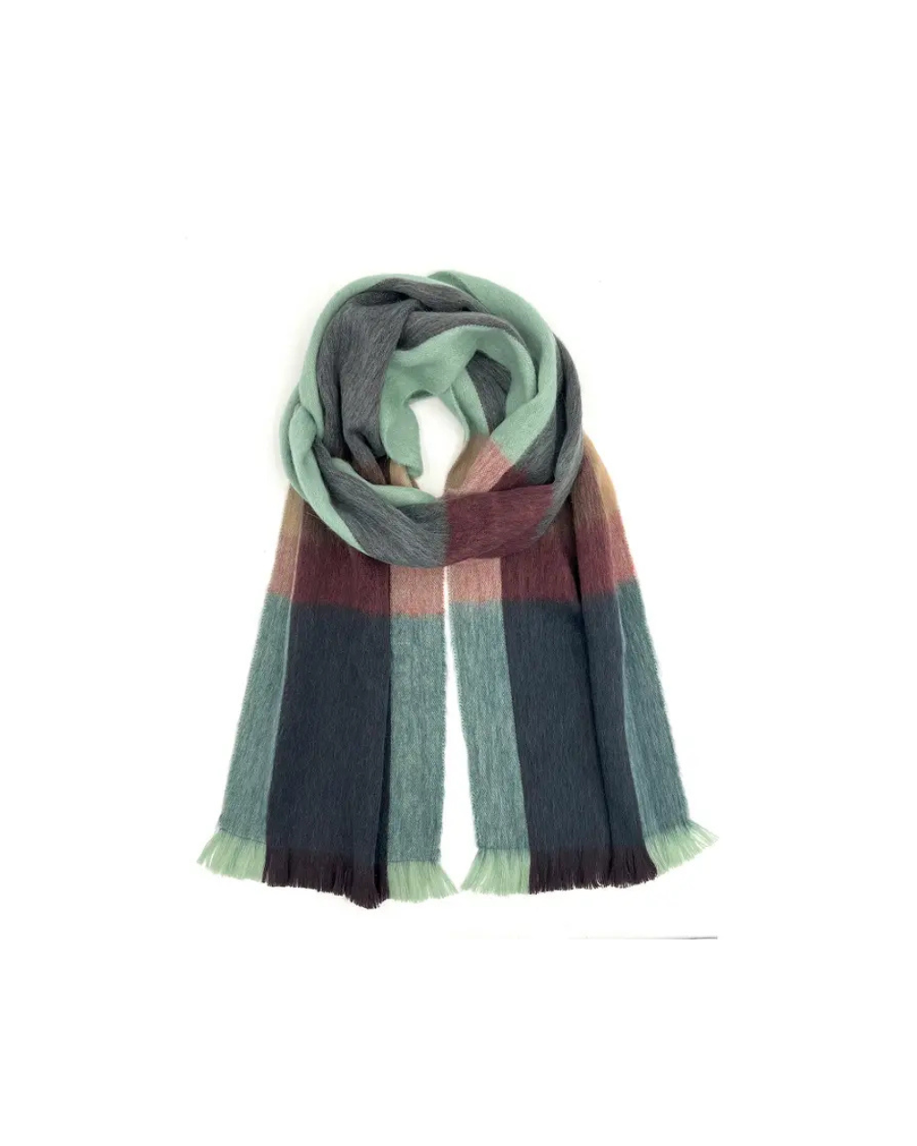 Alpaca Plaid Scarves
