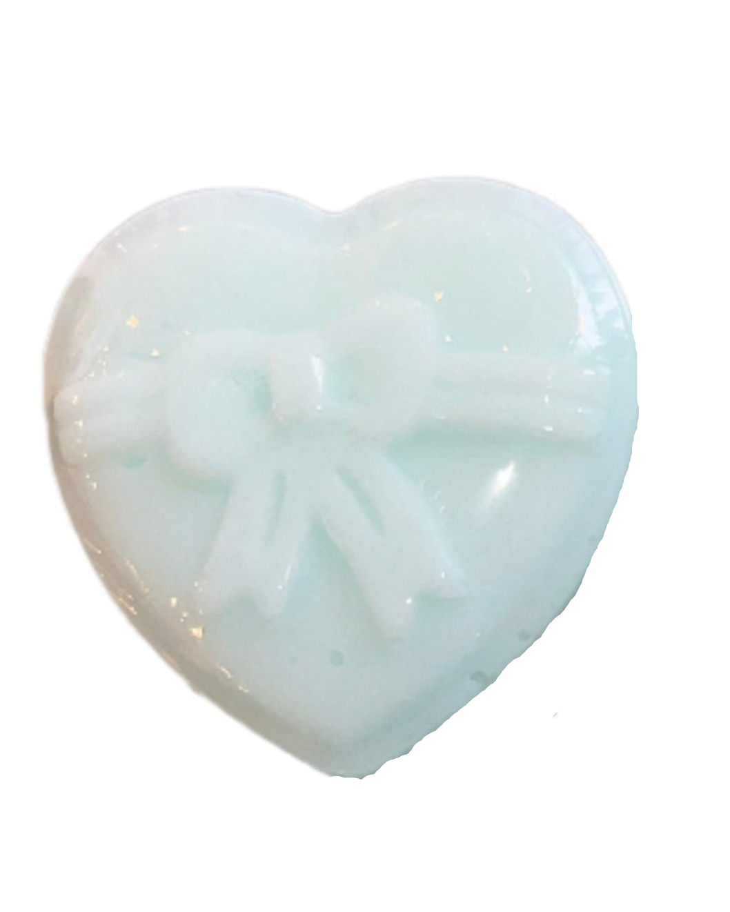 Heart-Shaped Aloe Vera Glycerin Soap Bars