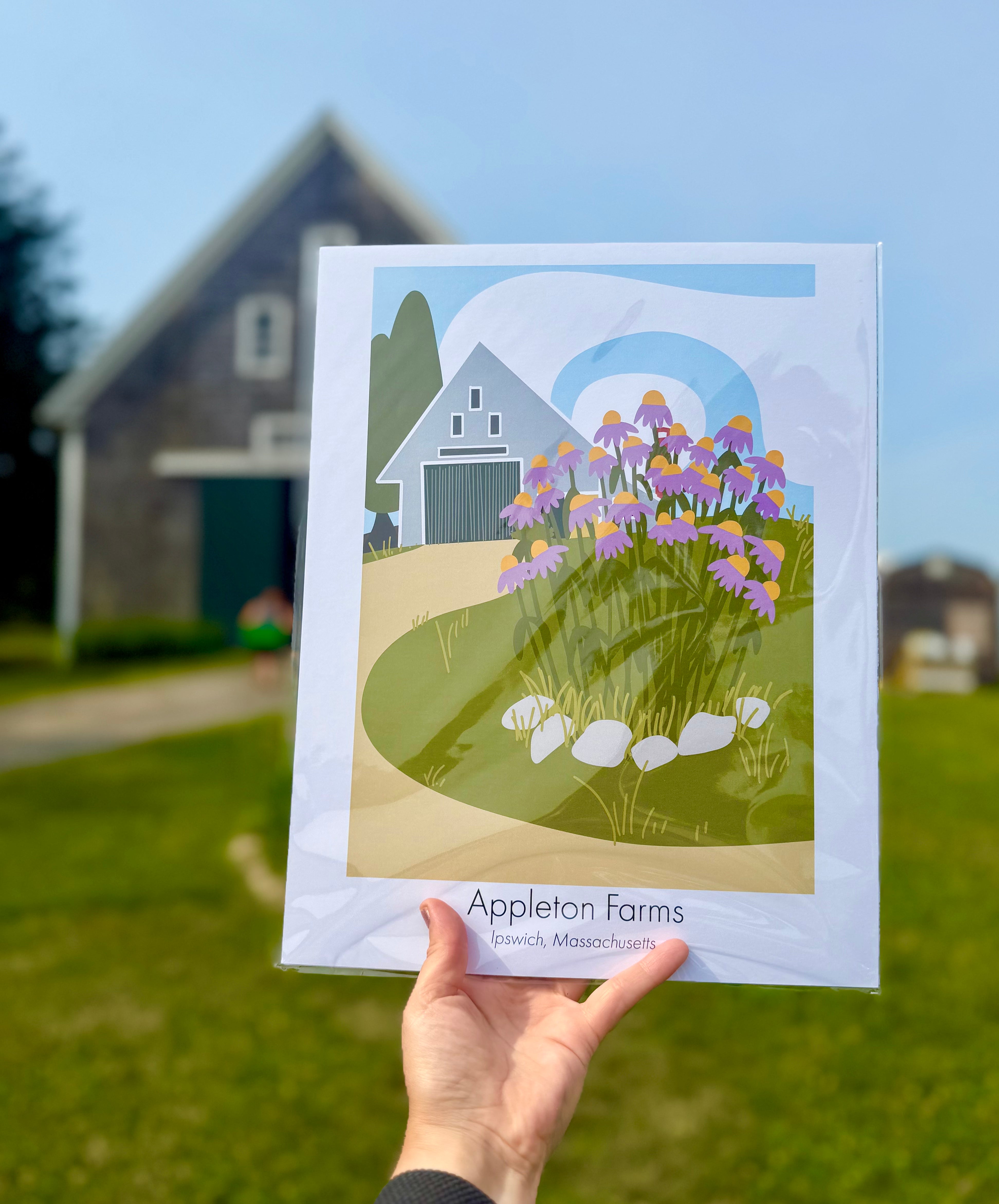“Jimmy’s Barn”, Local Artist Poster Print