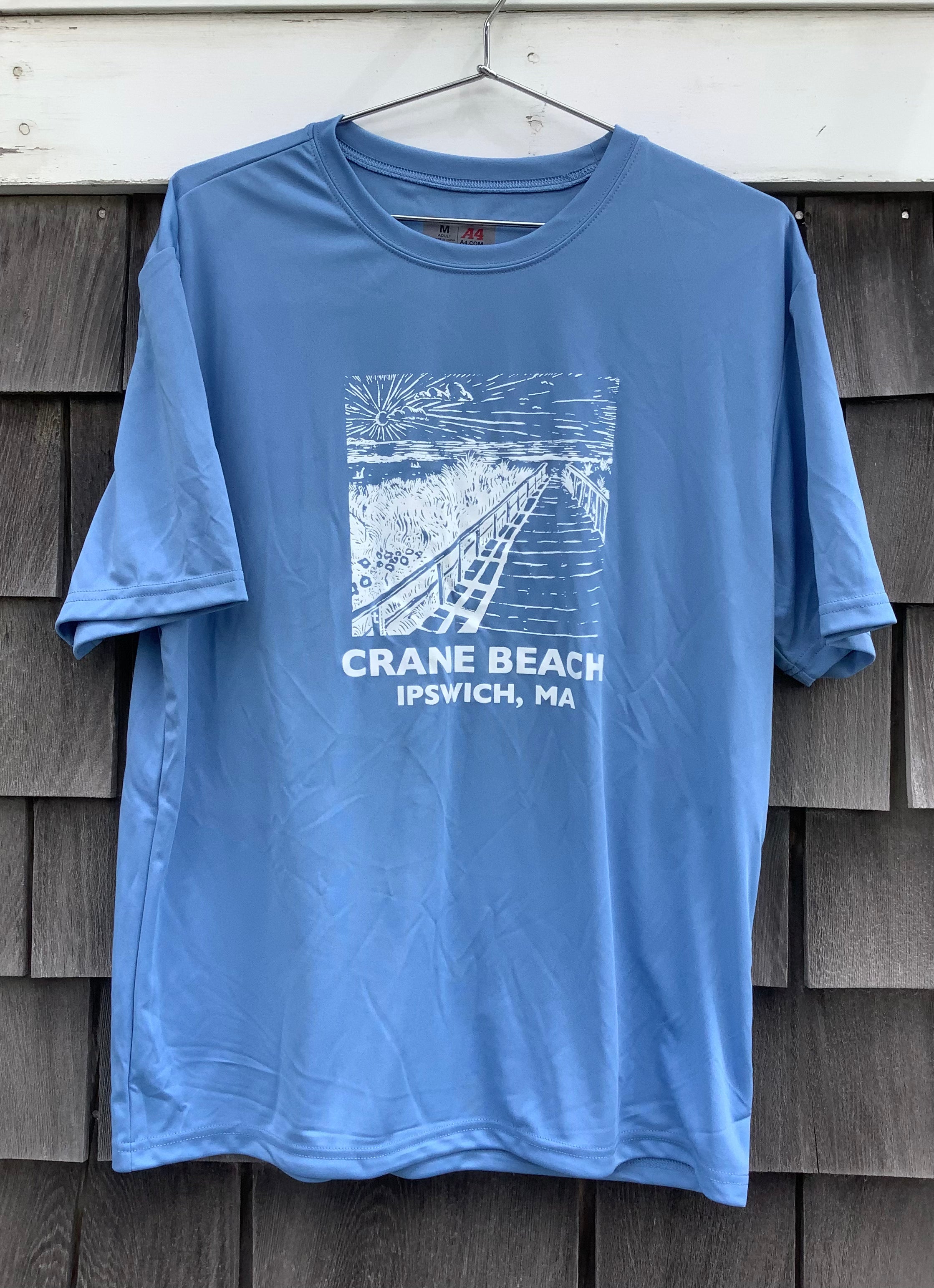 Crane Beach Short-Sleeve Sun Shirt