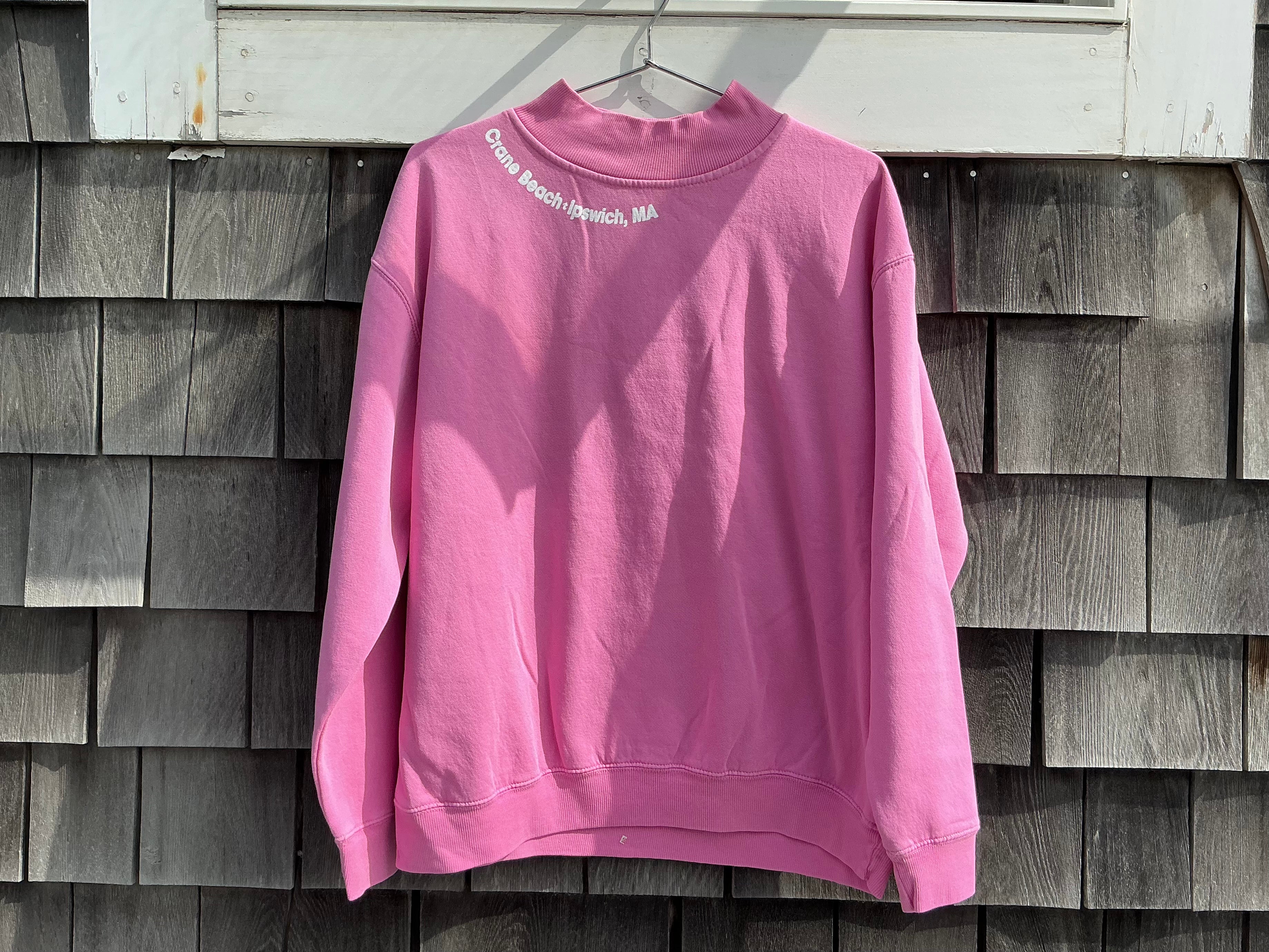 Crane Beach Mock Neck Sweatshirt