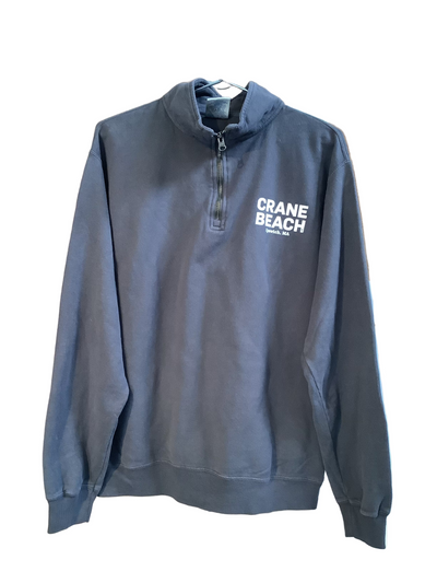 Gray Crane Beach Quarter Zip