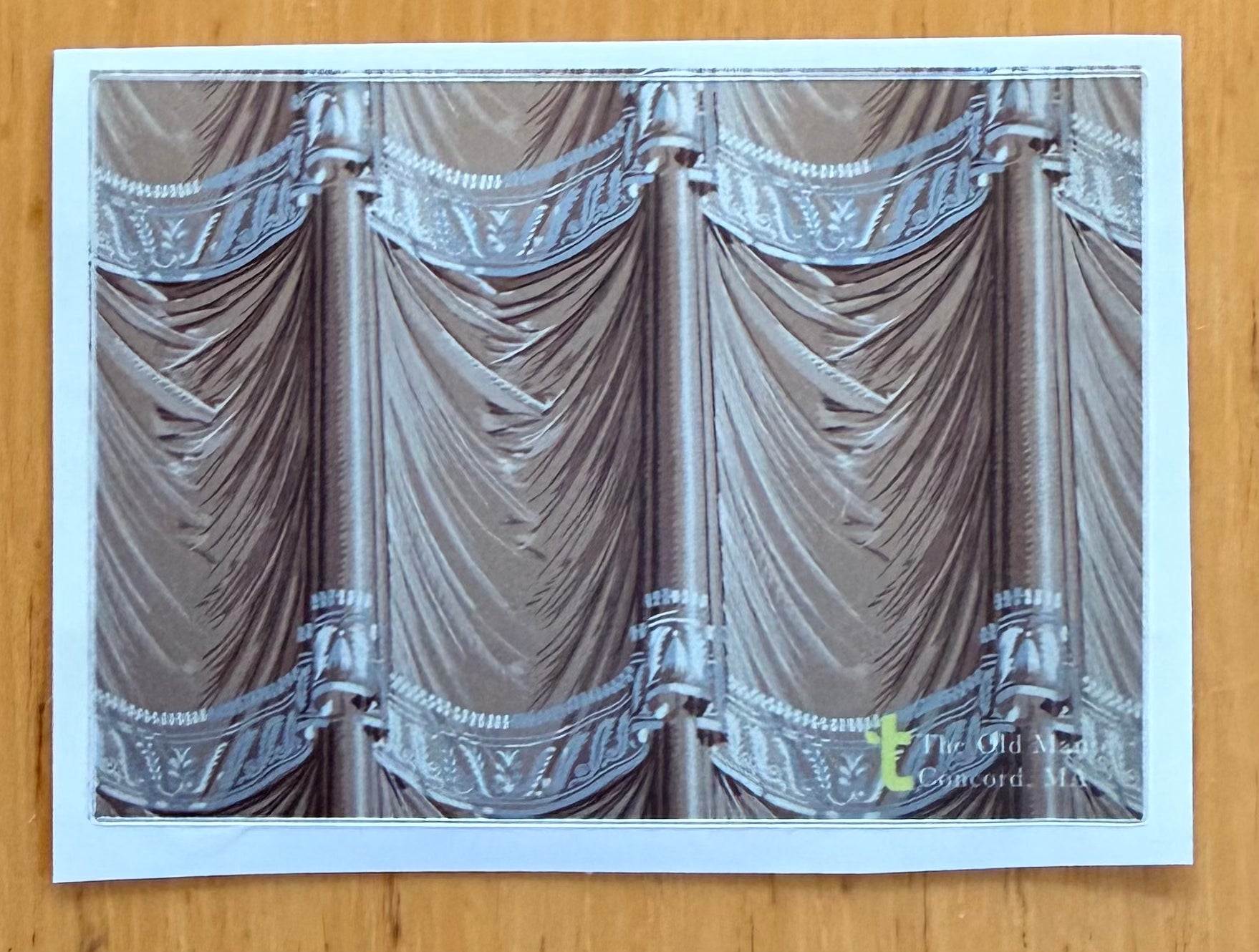Old Manse Hallway Wallpaper Sticker
