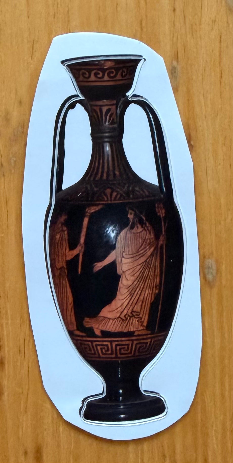Old Manse Vase Sticker