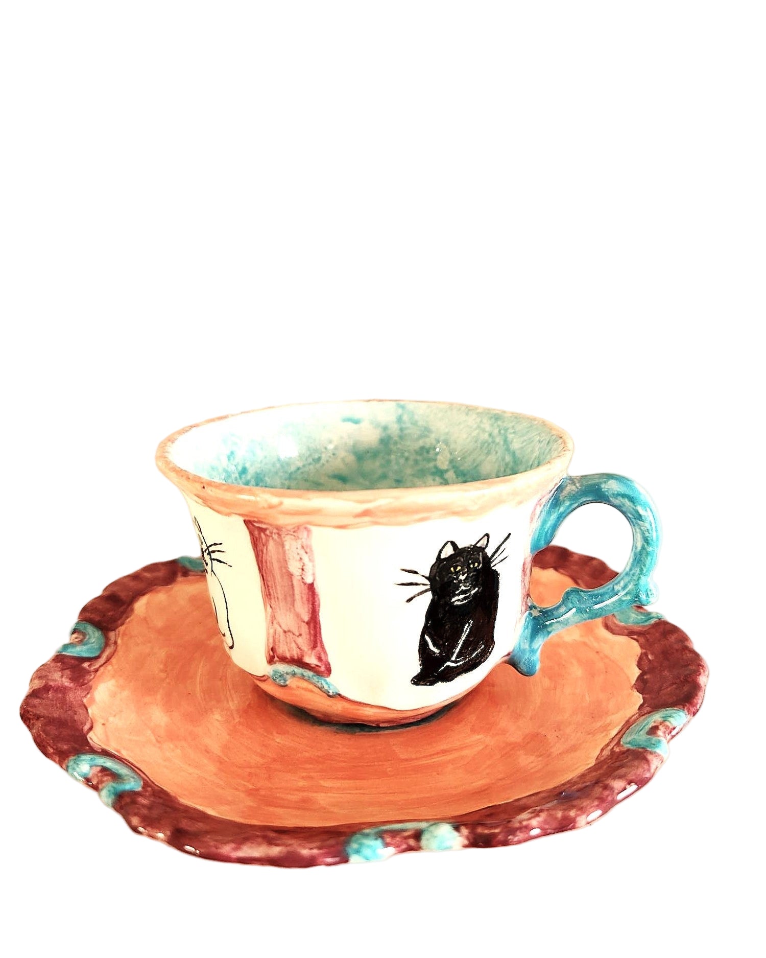 Mugs and Tea Cup Set by Nooshin Ceramics