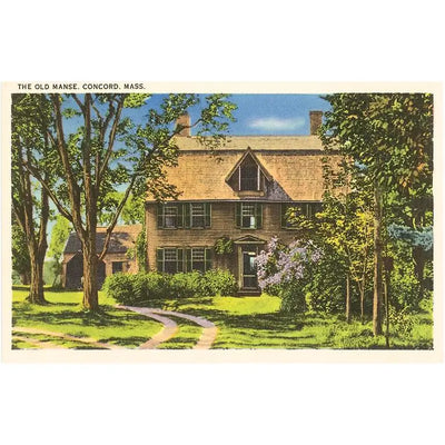 Old Manse Greeting Card