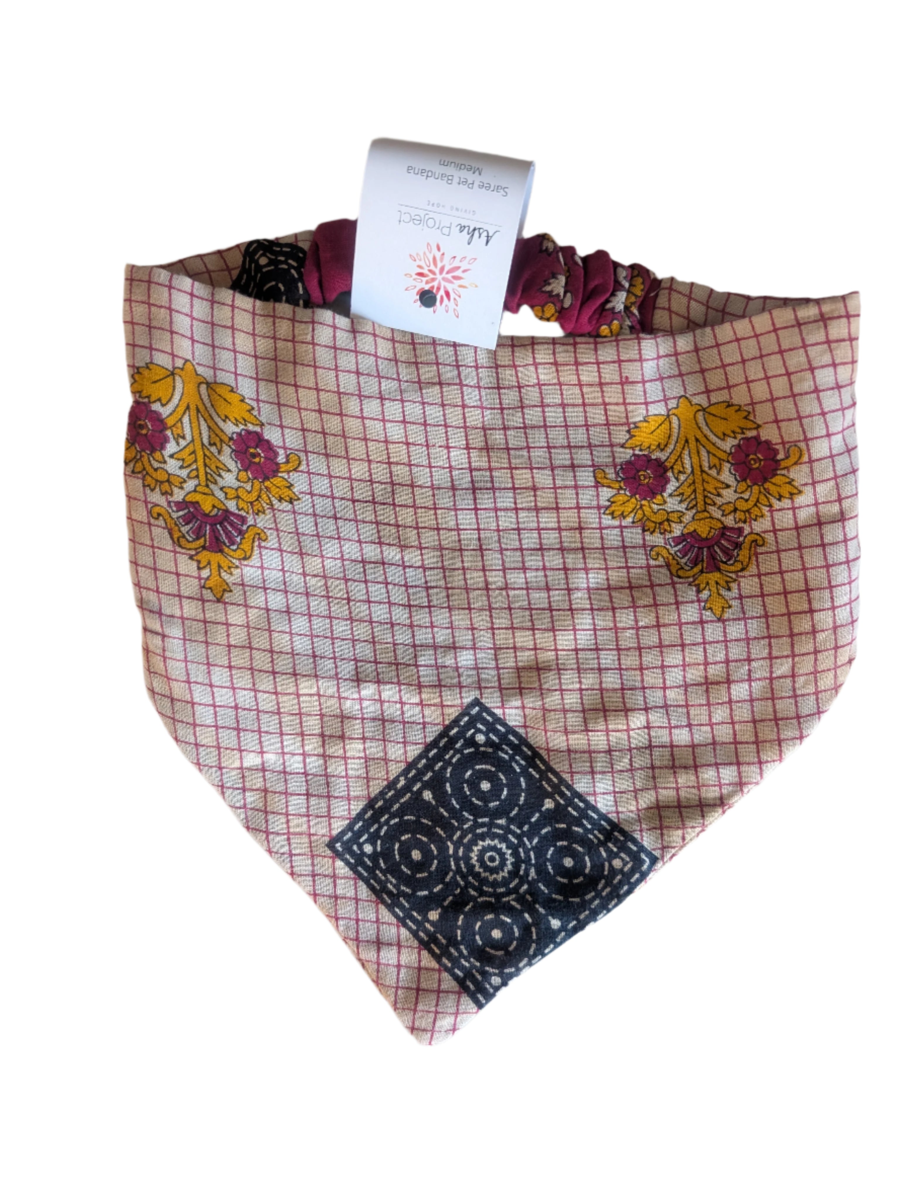 Pet Bandana Made From Recycled Sarees