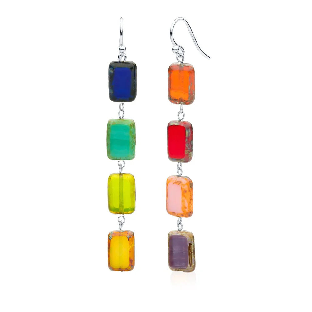 Earrings Trilogy Multi-Bead Pride
