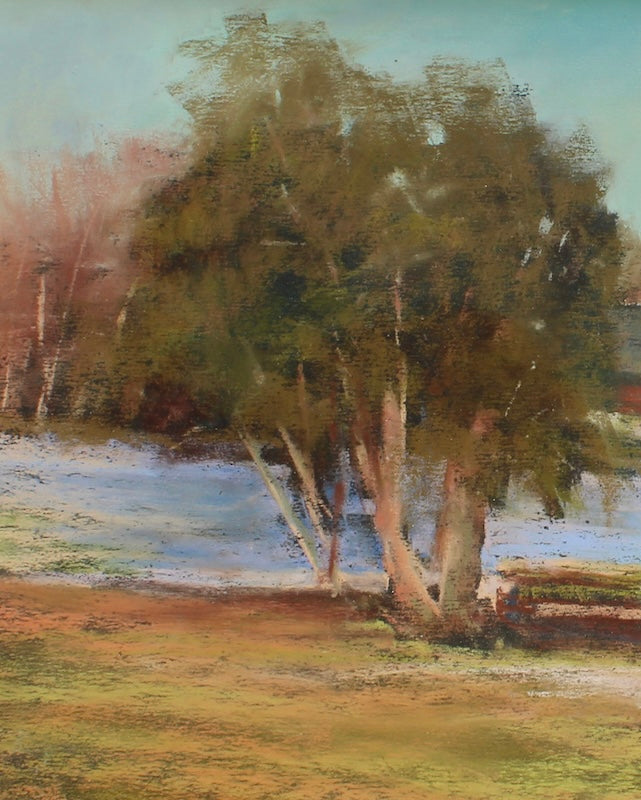 Spring Thaw, Great Brook Farm, Plein Air