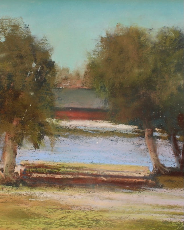 Spring Thaw, Great Brook Farm, Plein Air