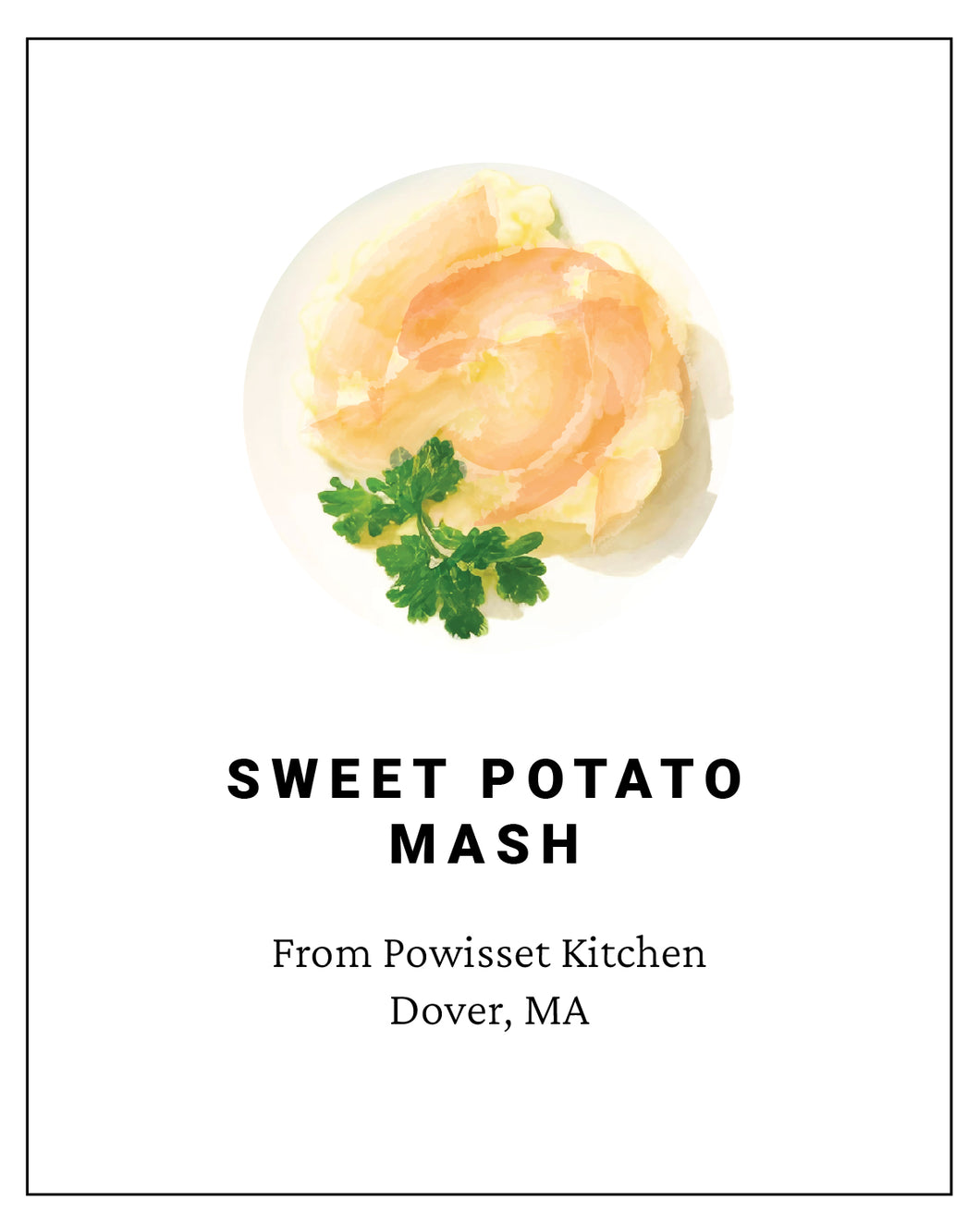 Powisset - Thanksgiving Sweet Potato Mash