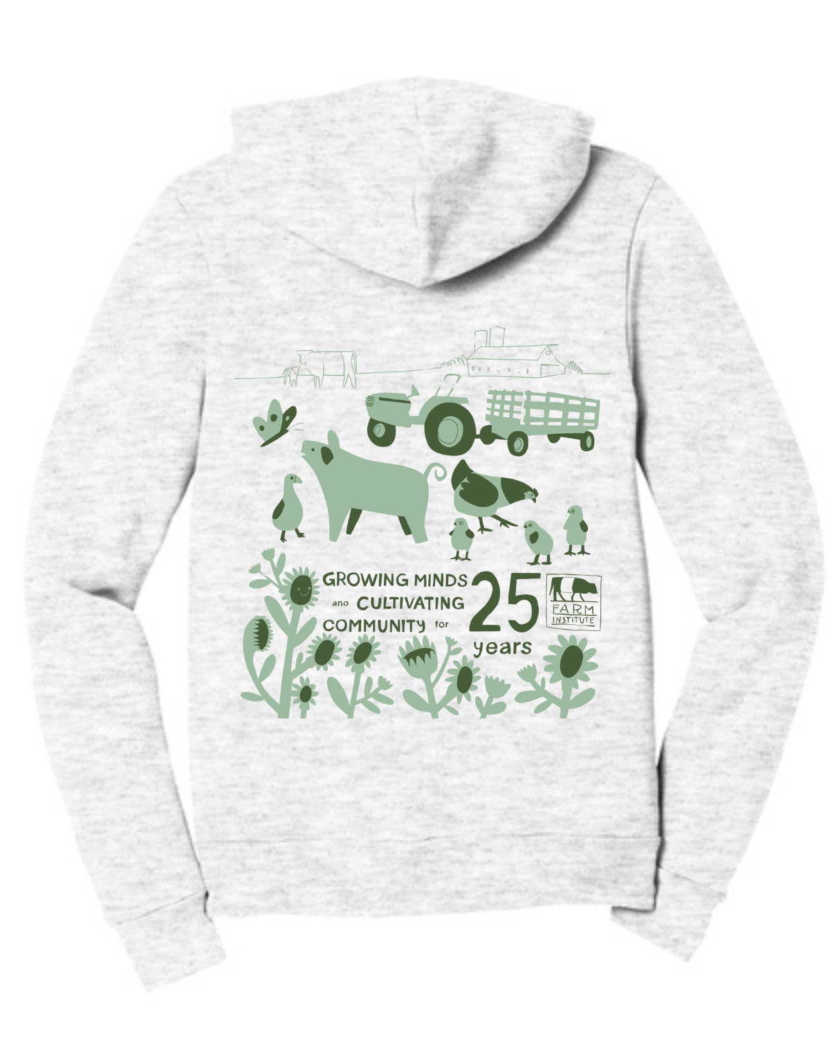 The Farm Institute 25th Anniversary Hoodie