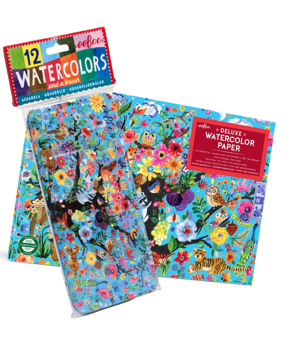 Tree of Life Watercolors and Paper Set