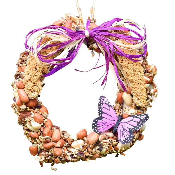 Birdseed Wreaths 6"