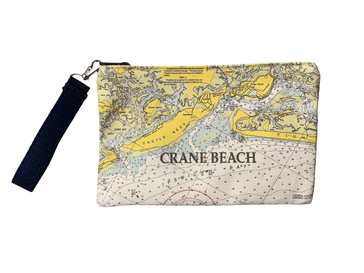 Crane Beach Wristlet