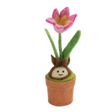 Felt Flower Pots