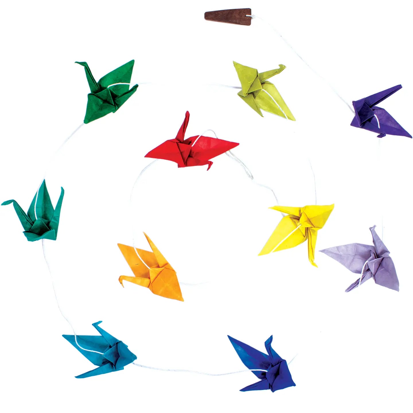 Eco Paper Origami Garland