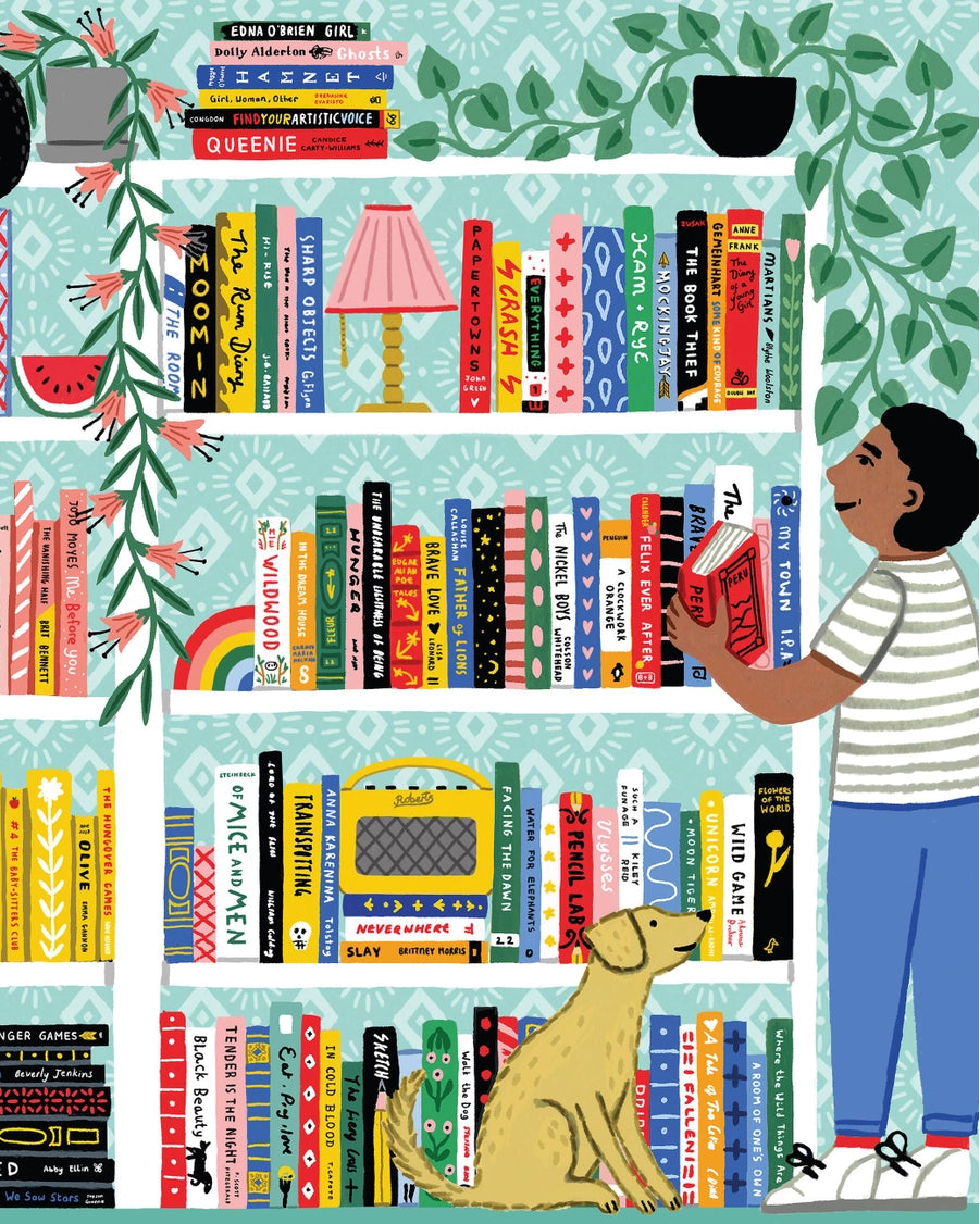 Book Nerd 1000-piece jigsaw puzzle