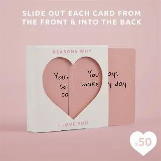 Reasons Why I Love You Card Set