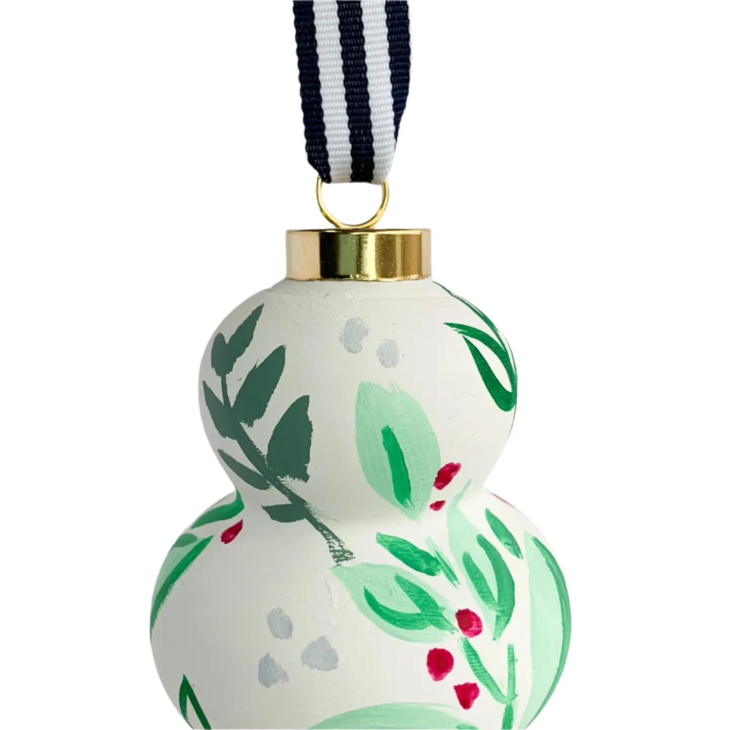 "Evergreen Joy" Hand-Painted Ornament