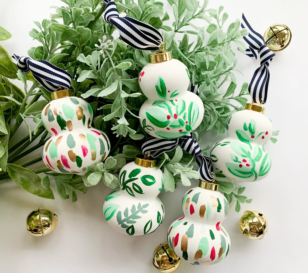 "Evergreen Joy" Hand-Painted Ornament