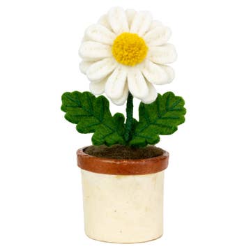 Felt Flower Pots