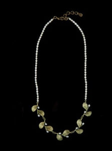 Irish Thorn Necklace - Pearl Contour